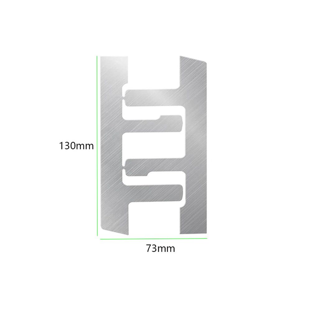 20 Pack Switch Box Support Electrical Box F Clips Box Mounting Straps Grip-Lock Old Work Switch Box Straps and Support for Use with Boxes with Plaster Ears (20 pcs)