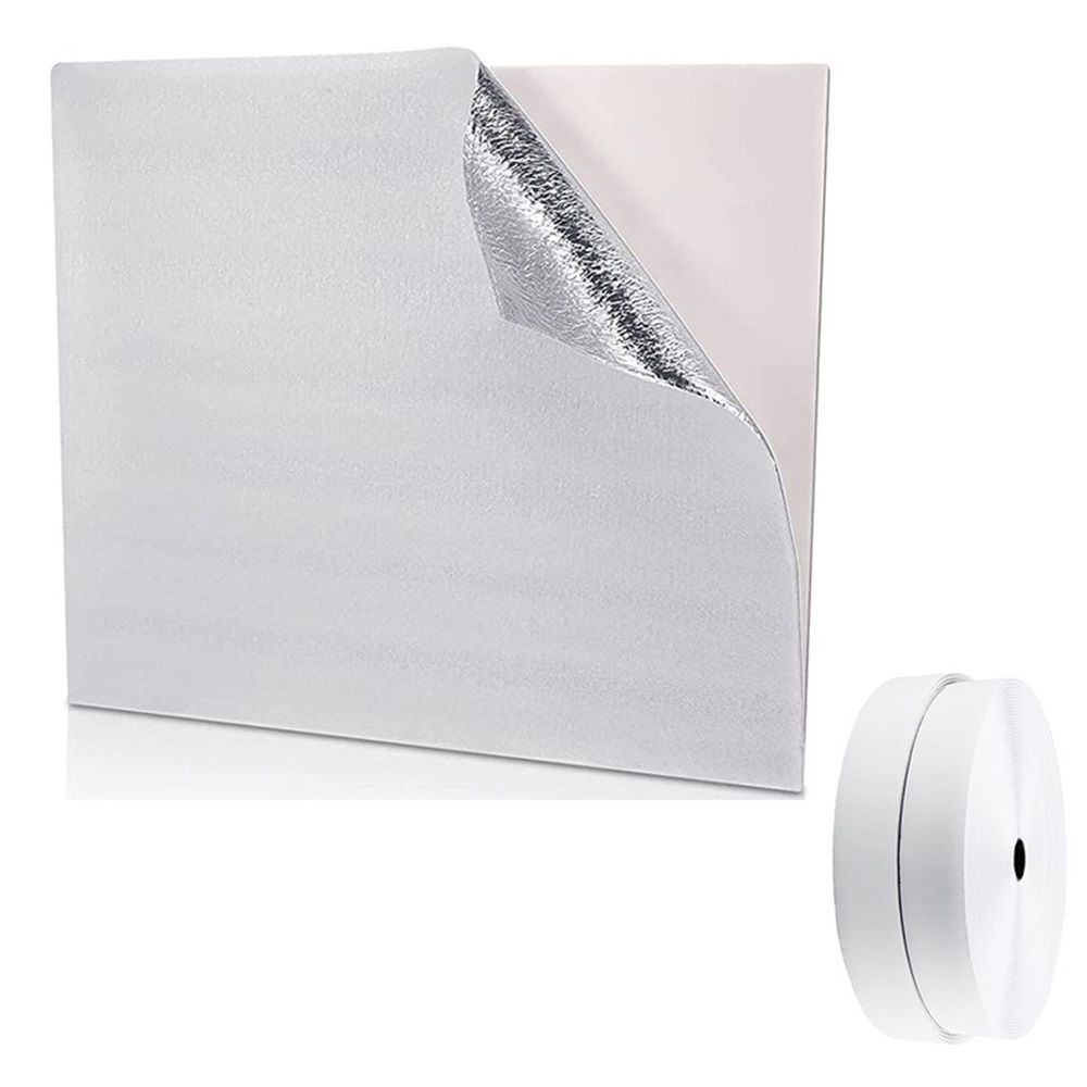 Attic Armour Attic Fan Cover, Door Whole House Attic Ceiling Fan Shutter Seal Cover, Whole House Fan Cover, 129 * 129cm（50.79in）