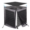Air Conditioner Cover Outdoor Mesh Waterproof Top Central AC Unit Protector