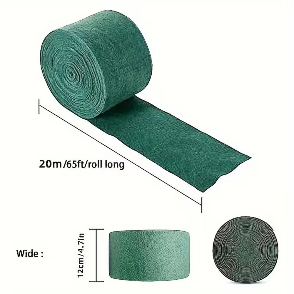 Tree Protector Wrap for Winter Freeze Protection - 65 ft x 2 pcs Heavy-Duty Breathable Trunk Bark Guard Away from Deer Animal, for Shrub Young Tree Plants