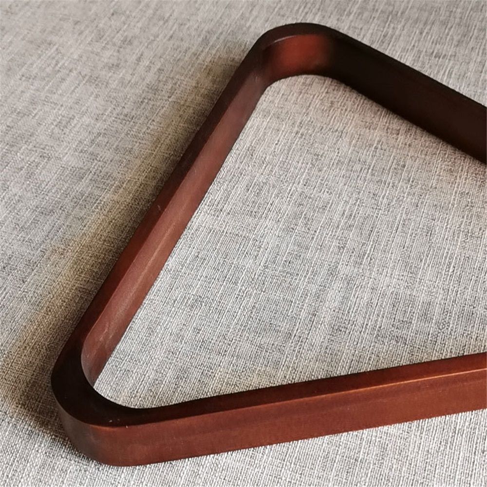 Solid Wood Billiard Triangle 9-Ball Diamond Pool Ball Racks for 2-1/4" Pool Balls, Pool Table Accessories
