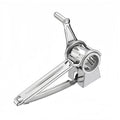 Stainless steel cheese slicer, hand cranked rotating cheese slicer, cheese slicer tool, creative cheese slicer（Conventional 9-10 holes）