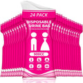 Disposable Urine Bag for Travel - 900ML Portable Pee Bags for Women Men 24 PCS Emergency Vomit Bags Urinal Toilet for Car Camping, Road Trip,Traffic Jam, Pregnant, Kid, Patient