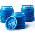 60 Pack Barf Bags Disposable, Portable  Bags, 1000ml High Density Blue, Leak Resistant Perfect for Morning Sickness, Kids, Adults, Pregnant Women, Taxis Drivers, Car Motion Sickness