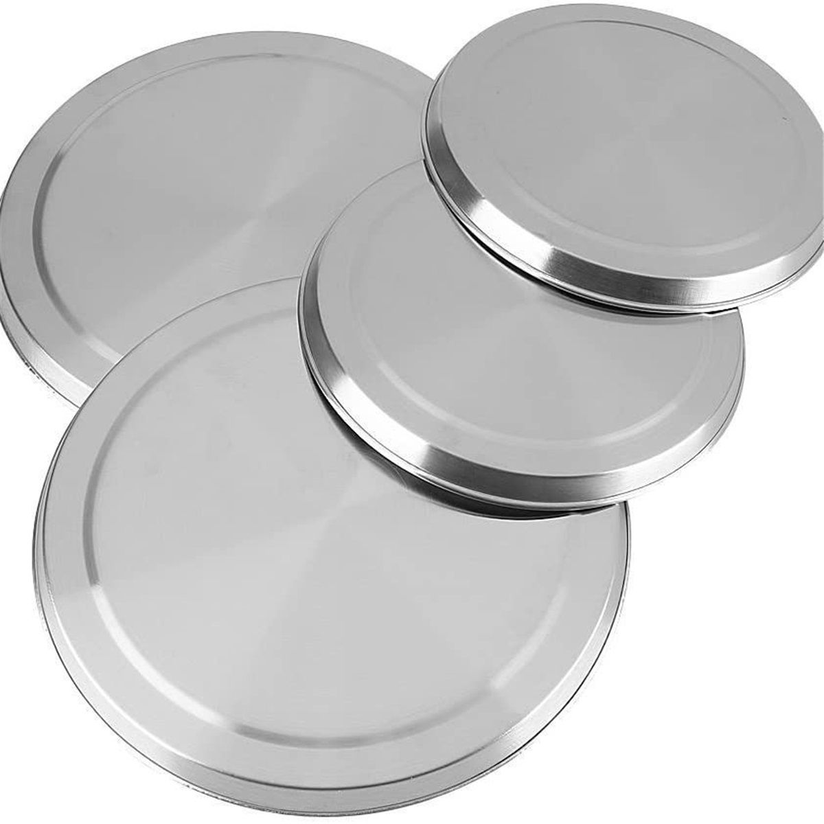 Stove Top Cover, Stainless Steel Hob Cover Protector Lid Set for Electric  Cookers  Decor (Set of 4)