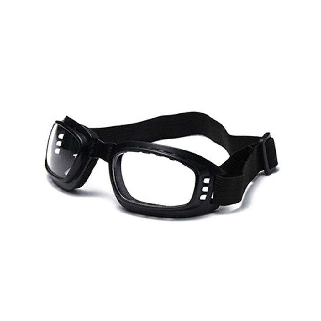 3pcs Dog Sunglasses Dog Goggles Wind Dust Fog Protection Eye Wear Pet Glasses with Adjustable Strap for Motorcycle Car Driving Bike Riding Hiking Swimming