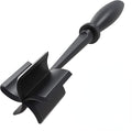 Meat Chopper, Hamburger Grinder, Premium Heat Resistant Smasher for Ground Beef, Burger Grinder Nylon Potato Mix Tool, Meat & Poultry Tenderizers-Black