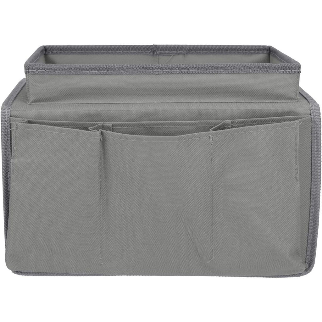Sofa Armrest Organizer with Cup Holder Tray Chair Arm TV Remote Holder for Recliner Couch Armchair Caddy Bedside Storage Pockets Bag for Cellphone Tablet Book Magazines Drinks Holder Pouch