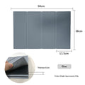 Dish Drying Mat for Kitchen Counter, Collapsible  Large Dish Drainer Mat, Silicone Drying Mat Non-Slip Silicone Sink Mat, Easy to Clean, Grey
