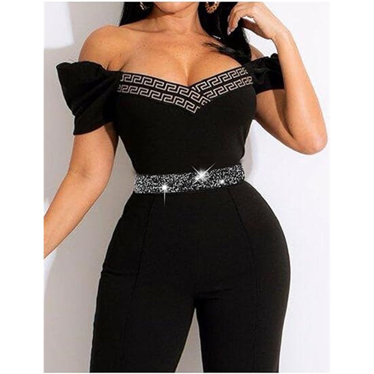 Rhinestone Waistband Elastic Belt Crystal Wedding Sashes Belts Bling Wide Waist Belt Elegant Dress Belts