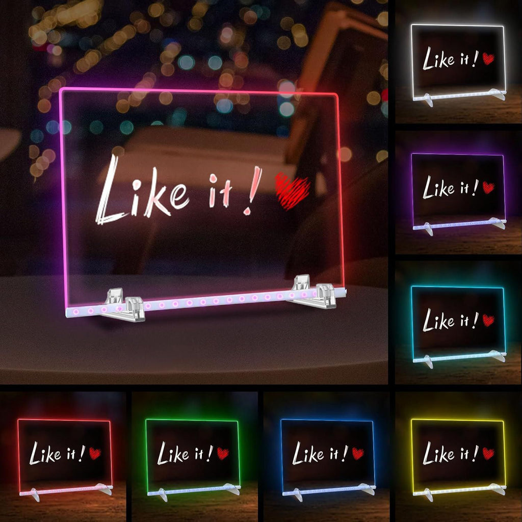 LED Drawing Board  Doodle Glow Board for Christmas Gift, Room/Store/Festival,etc LED Glow Drawing Board