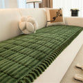 Pet Couch Cover Dogs Washable Non-Slip Couch Protector Pet Friendly Dog Mat for Couches and Sofas(27.6" x 59", Green)