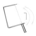 Cheese Slicer Accessories Cheese Cutter Stainless Steel Components - Great for Making Giftable Cheese Cutting Boards with This Cheese Slicer Kit