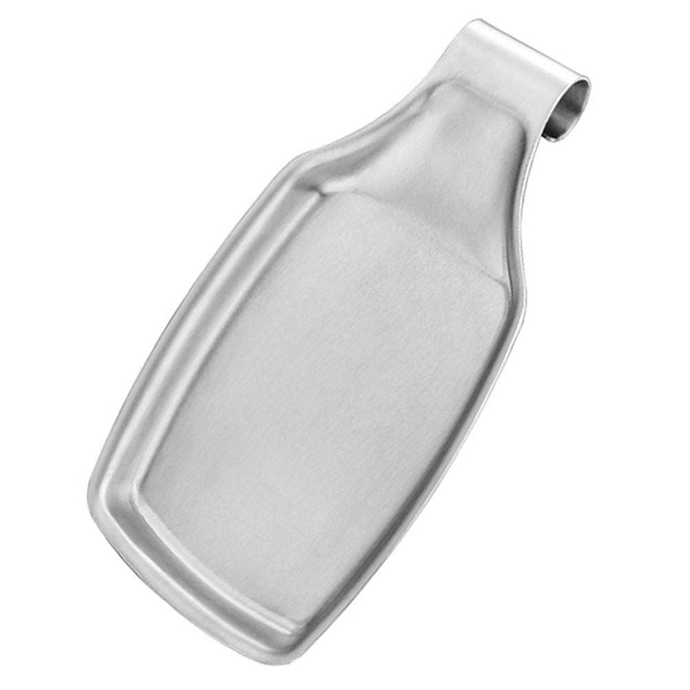 Spoon Rest for Stove Top, Large Stainless Steel Spoon Rest Heavy Duty Holder for Kitchen, Spatula Ladle, Brush and Other Cooking Utensils