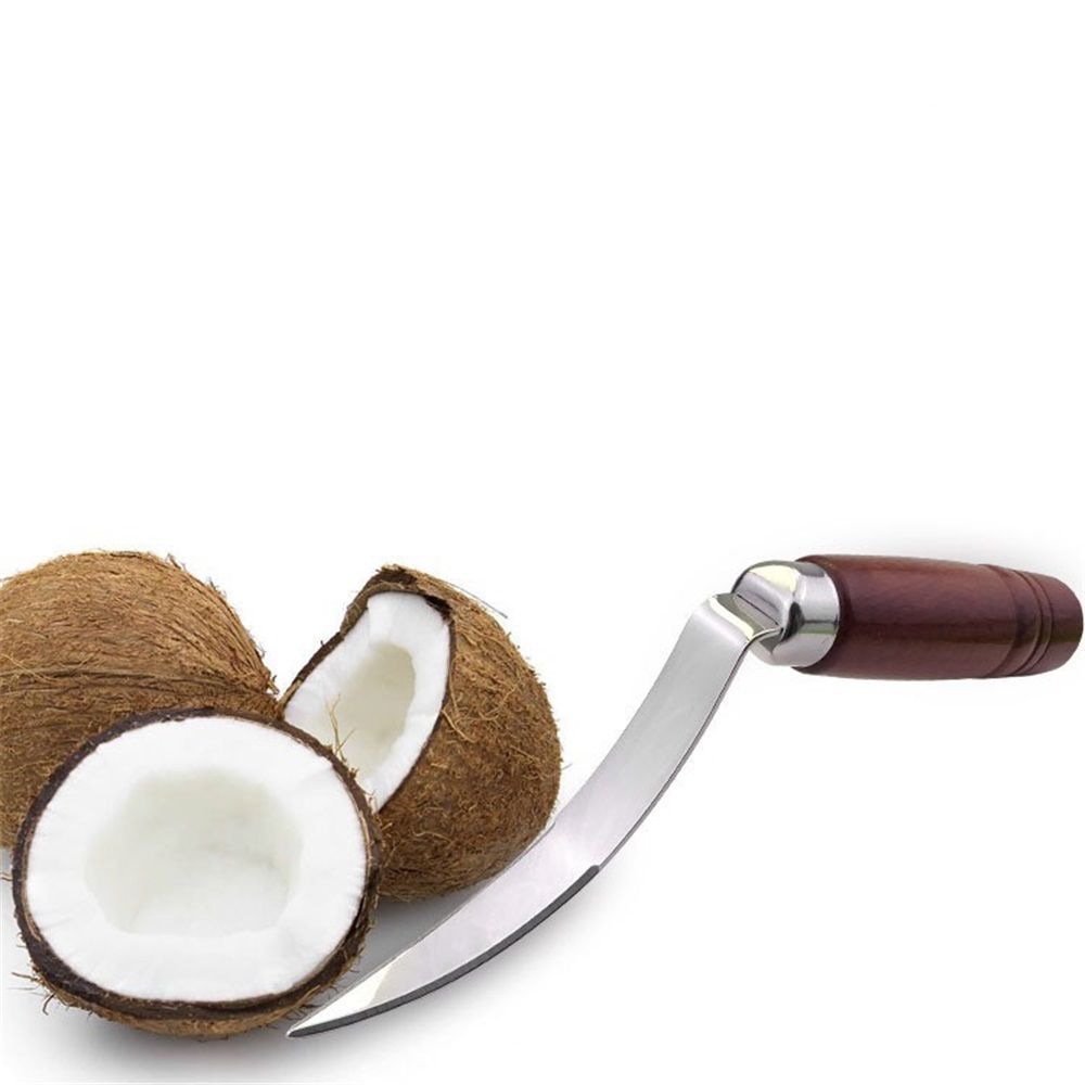 Coconut Tool Coconut Meat Remover Coconut Coconut Opener Coconut Meat Scraper Coconut knife specialized coconut opener