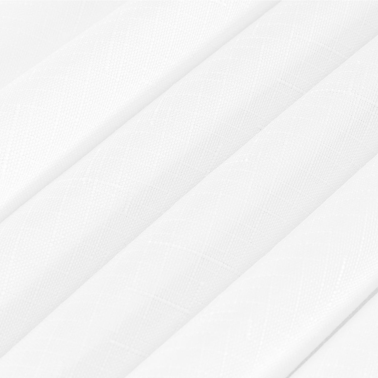 Rectangle 80*120cm Linen Textured Table Cloth Stain and Wrinkle Resistant Washable Polyester, Decorative Table Cover Waterproof for Dining, Buffet and Camping, White