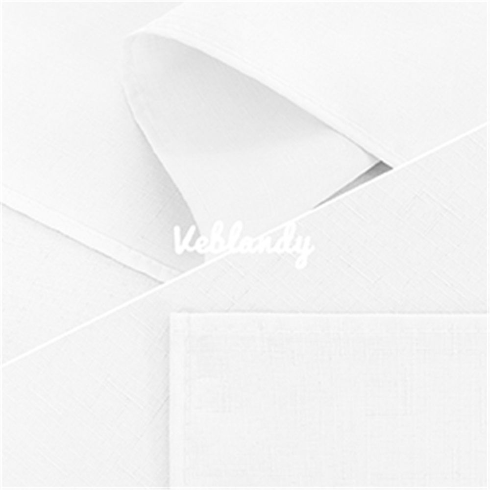 Rectangle 80*120cm Linen Textured Table Cloth Stain and Wrinkle Resistant Washable Polyester, Decorative Table Cover Waterproof for Dining, Buffet and Camping, White