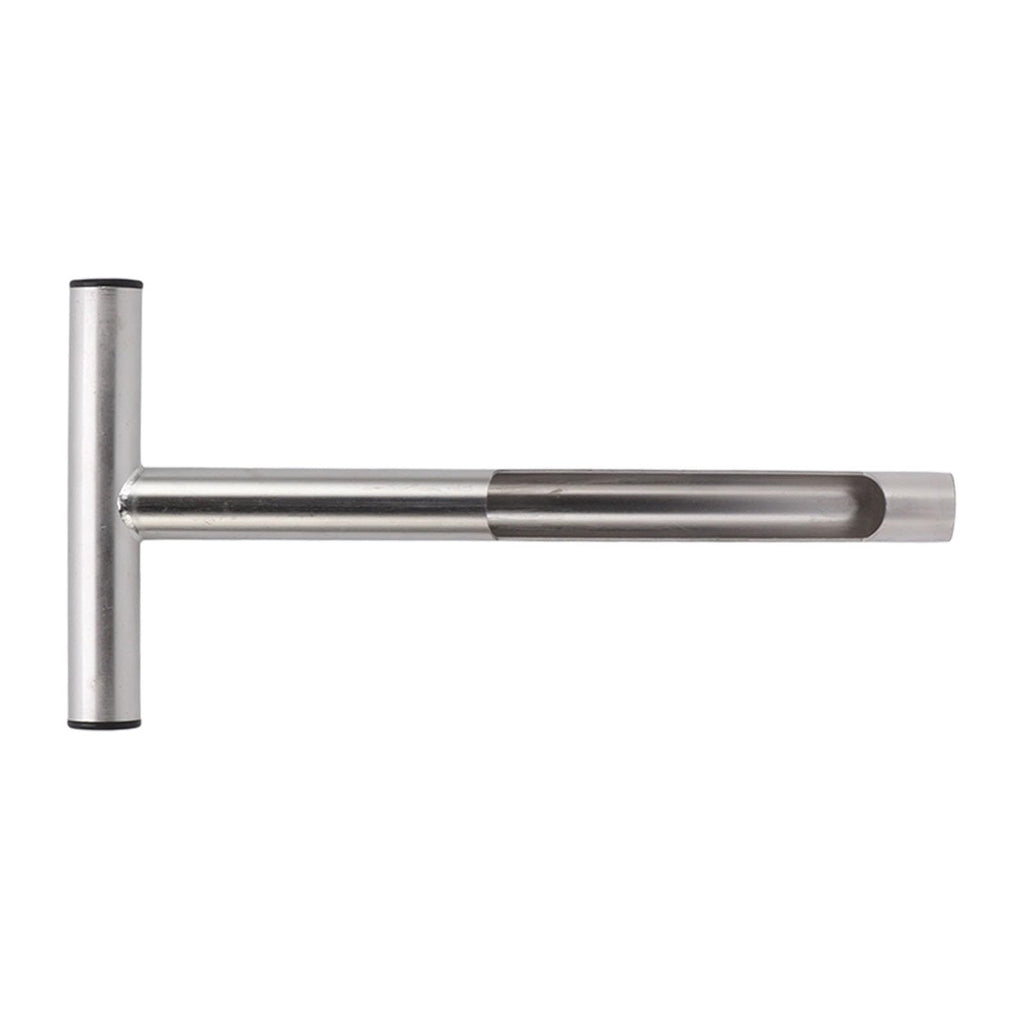 Soil Sampler Probe Stainless Steel Tubular  T-Handle Soil Sampler Probe Rod Tool Set, Soil Test Kits Tool for Soil Sampling