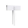 Metal Bifold Door Lock - Double Door Child Safety Locks Keep Toddler, Cats&Dogs Out of Closets, Cabinets, Pantry - No Need Install (1PC)
