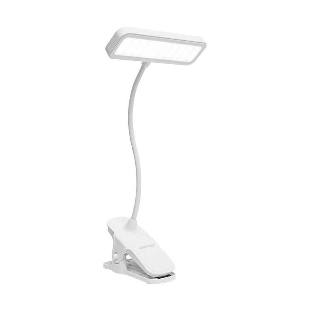 Clip on Light,  Eye Caring  LEDs Book Lights, 3 Brightness & Multiple Color Temperatures LED Desk Lamp Rechargeable Night Lamps for Home, Office and Dorm（Charging 4000）