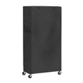 Wire Shelf Cover, 210D Heavy Duty Dustproof Shelf Cover, Wire Standing Shelving Covers with Zipper, Outdoor Storage Wire Rack Covers,92*41*183cm