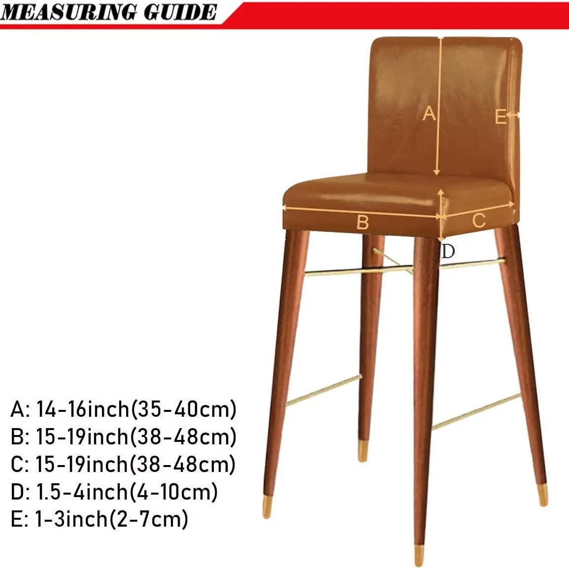 Chair Covers for Pub Chairs,Counter Stool Slipcovers, Stretch Bar Stool Chair Covers Pack of 2 (Off White)Only chair covers