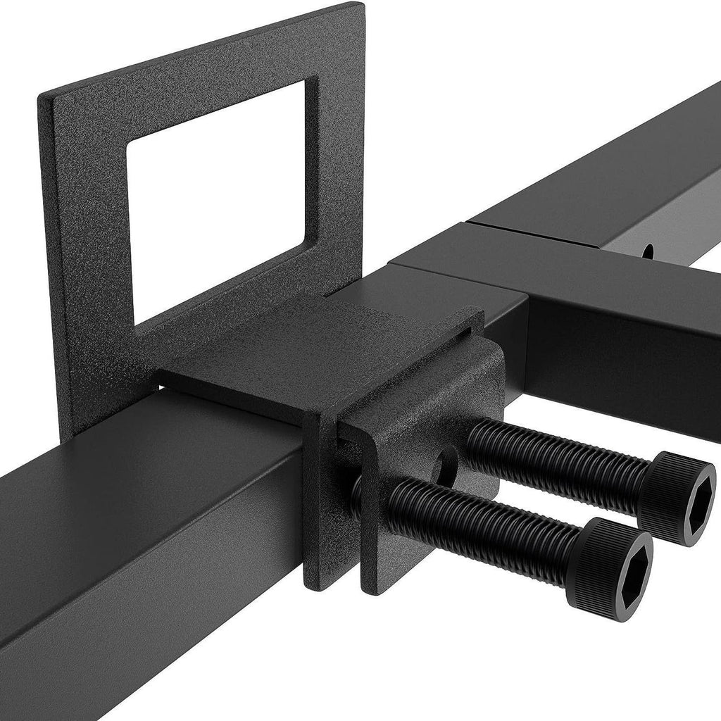 Non Slip Mattress Gaskets for Metal Bed Frame, Mattress Holder in Place Gripper, Adjustable Mattress Retainer Bar, Keep Mattress from Sliding Gripper, 6 PCS, Black