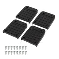 4Pcs Stilt Sole Anti-Slip Foot Pads for Drywall, Drywall Stilts Replacement Part Kits, Construction Tripod Mat with Screw for Plastering, Painting, Wiring, Street Performance