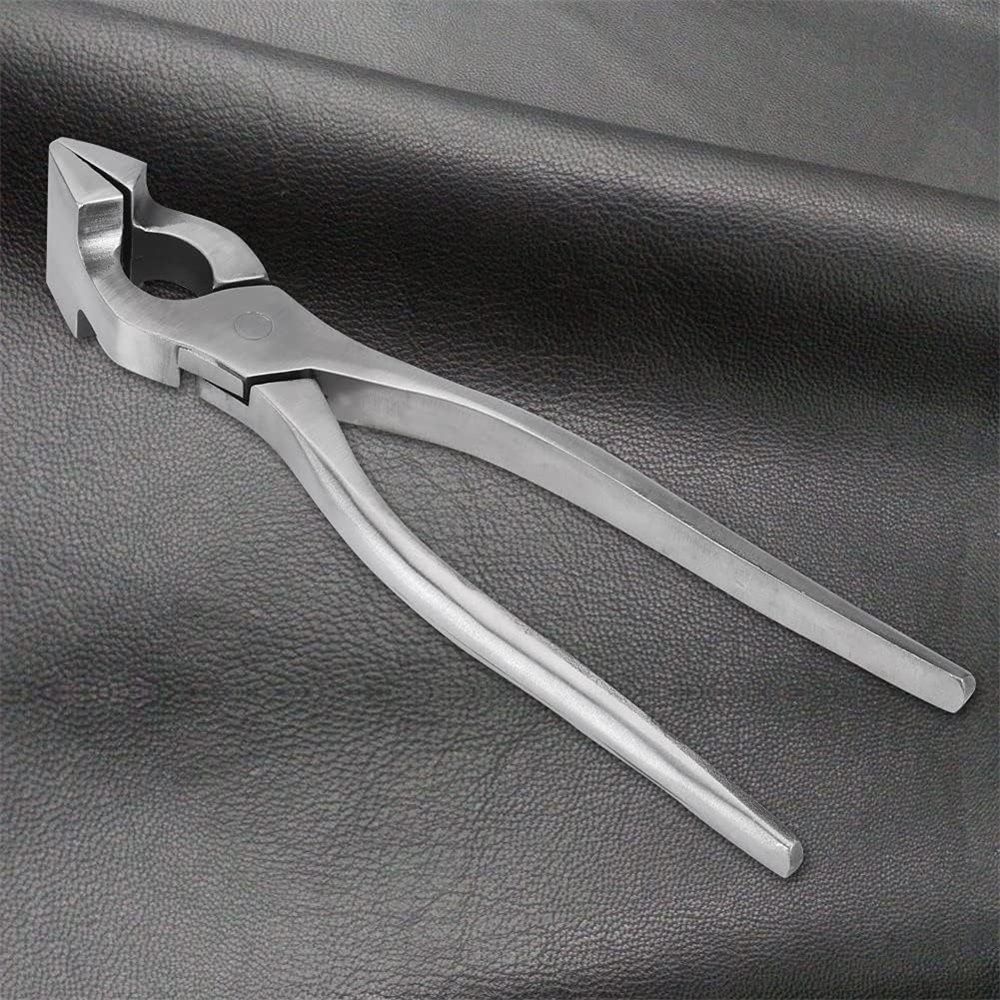 Flatten Pliers Side Flush Cutters Nipper Tool for Leather Craft Bag Belt Wallet Making Precision Cutting and Trimming