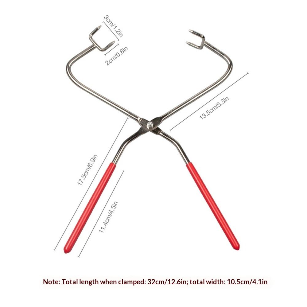 Clay Sculpture Tongs,  Tongs Clamp Dipping Tong and Supplies Trimming Wire Cutting Tool Slip Score with Handle Pliers Supplies