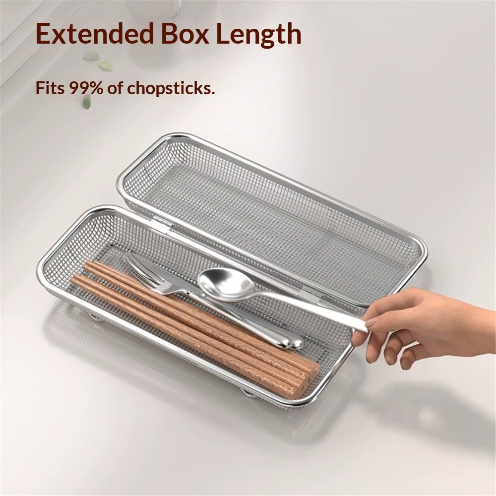 Dishwasher Basket,  Food-Grade Stainless Steel Dishwasher Basket for Small Item, Bottle Accessories, Scoops, Forks, Chopsticks Cleaning, small size