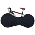Bike Wheel Cover Indoor Dust-Proof and High Elasticity Bicycle Wheel Bag mountain bike protective cover, outdoor（Half Pack Black）