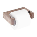 Wood Wall Mounted Toilet Paper Holder,Wooden Toilet Paper Holder,Adhesive Bathroom Tissue Holder,Wood Toilet Paper Roll Holder Tissue Holder for Bathroom