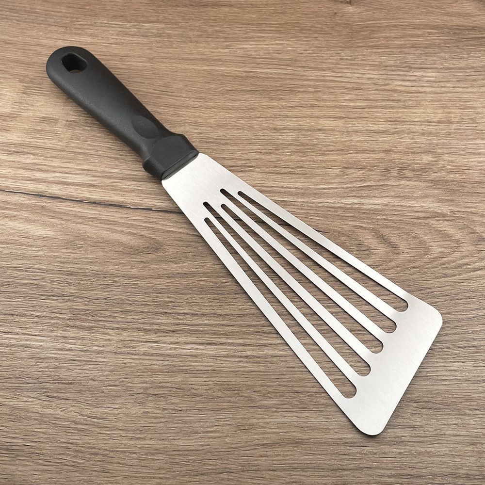 Fish Spatula,Stainless Steel Fish Turner,Flexible Metal Spatula for Flipping Fish,Eggs,Crepes, Steaks,Burgers and Baking,Rust-Proof & Corrosion-Resistant