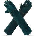 Animal Handling Gloves - Bite Proof, Long Protective, Durable Gloves for Cat, Dog, Snake, Falcon, Zoo Workers, Animal Handling Bite-Resistant（60cm）