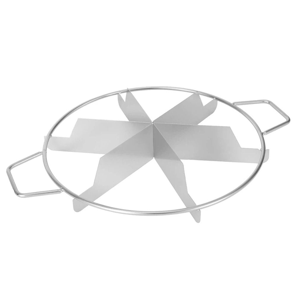 Pie Cutter 6 slice Stainless Steel Pie Cutter with 6 Equal Slices for Slicing Pies Cake Quiches Desserts