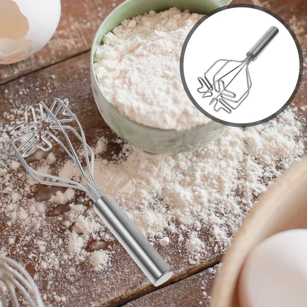 Ground Beef Smasher Potato Masher Household Gadgets Silver Stainless Steel Set Mashed Potatoes Meat Masher