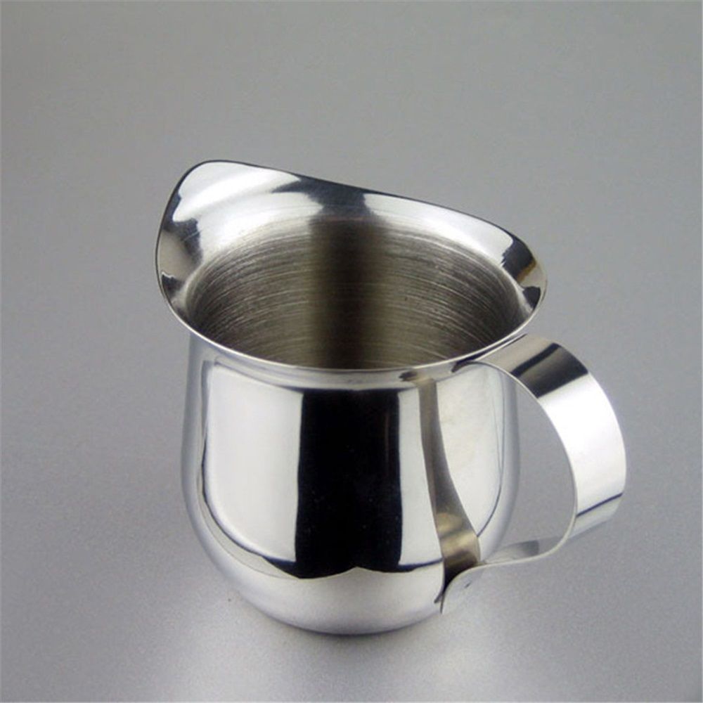 60ml 2ozMilk Frothing Pitcher Stainless Steel Small Bell-Shaped Creamer Coffee Jug for Barista Cappuccino Espresso Cups Latte Art Pitcher
