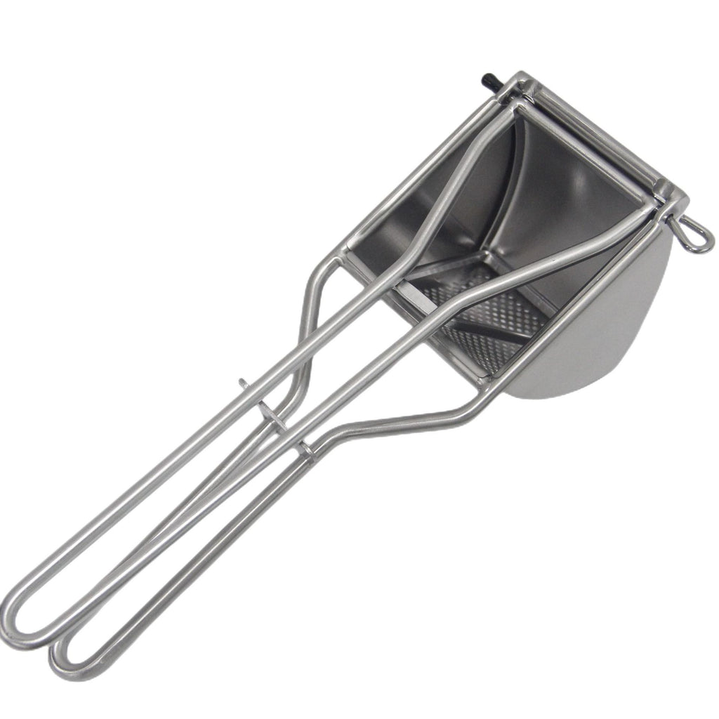 Stainless Steel Potato Press and Ricer to Puree All Root Vegetables Kitchen Essential Stainless Steel Potato Ricer for Gourmets Mashed Vegetables
