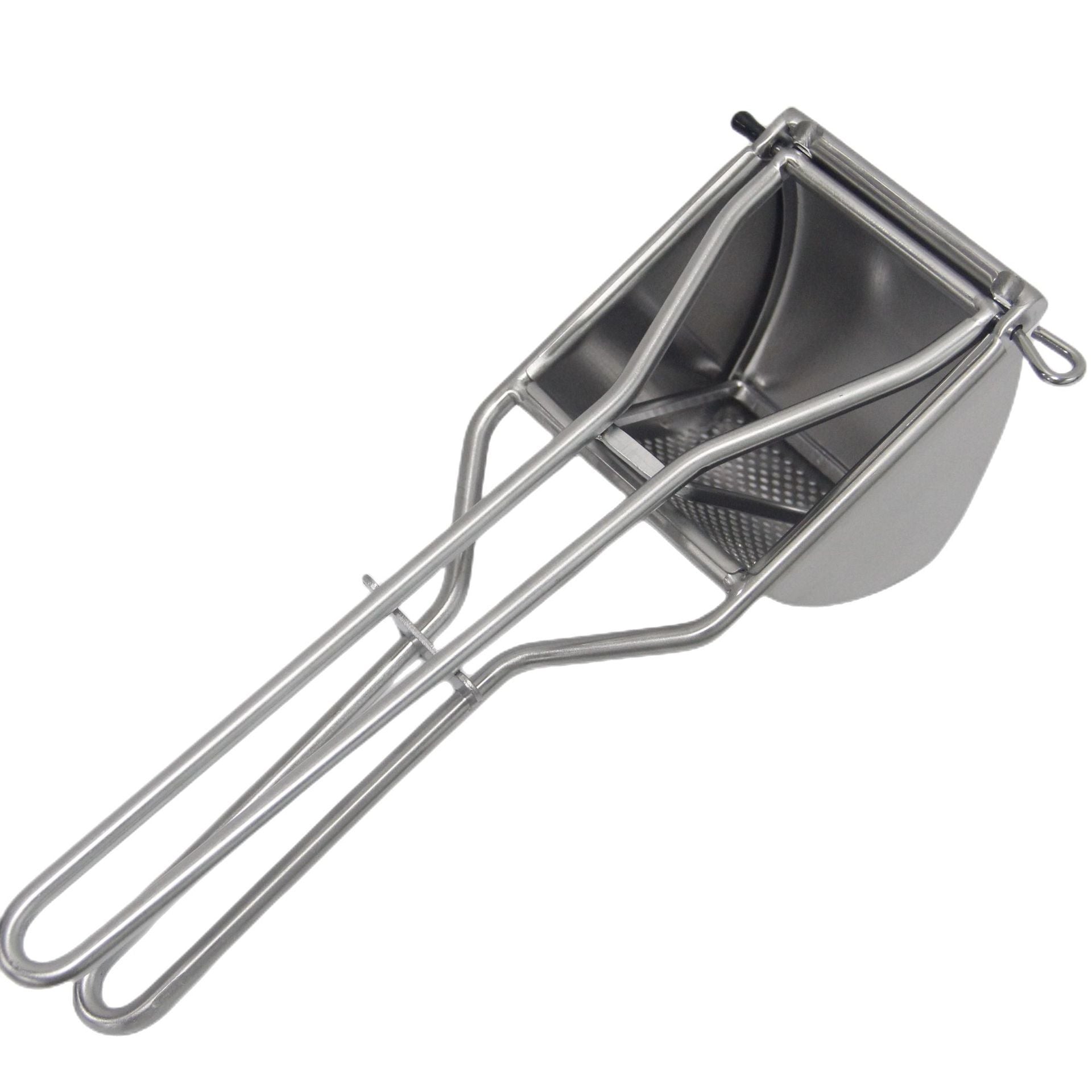 Stainless Steel Potato Press and Ricer to Puree All Root Vegetables Kitchen Essential Stainless Steel Potato Ricer for Gourmets Mashed Vegetables