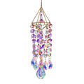 Rainbow Manufacturing for Window Hanging, Rainbow Maker   Indoor Window Glass Wind Chimes Home Garden Decor, Purple