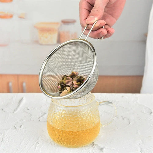 304 stainless steel filter screen, tea residue filter screen, flour and mung bean filter screen, outdoor snow bowl filter screen