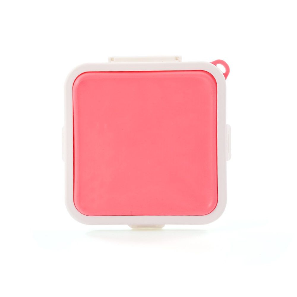 3 Pack Sandwich Containers,3 Color Silicone Sandwich Storage with Snap-Off,Sandwich Box for Lunch,Leakproof, Reusable Plastic Sandwich Holder for Fruit,Salad,Snacks and Food Storage（blue+red+yellow）