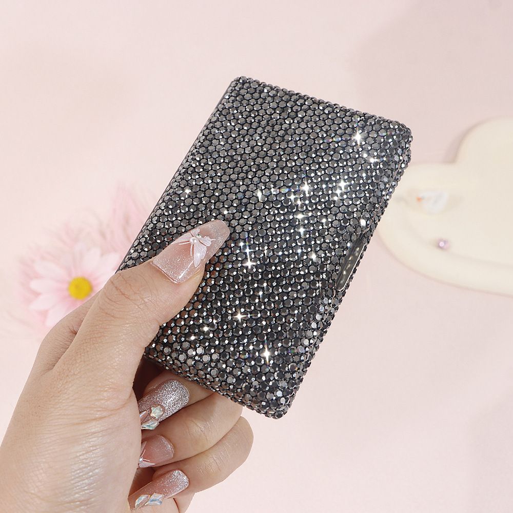 Aluminum Business Card Case, Unisex Adults, Slim, Scratch Resistant, Lightweight, Ultra Slim (Black)
