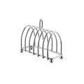 Stainless Steel Slice Toast Rack Kitchen Accessory for Storage for Gatherings Parties and Outdoor Activities Compact Design for Home and Restaurant Use