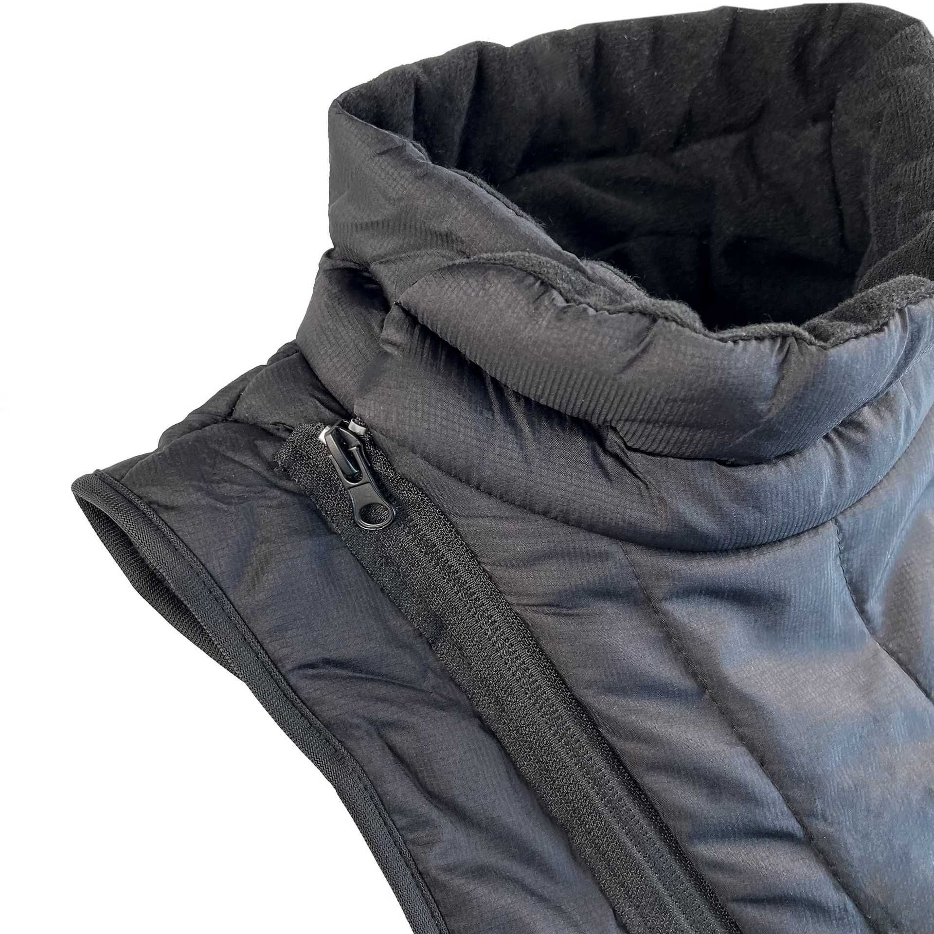 Waterproof Neck Warmer Motorcycle Winter Thermal Neck Scarf Face Mask Windproof Cycling Balaclava for Men and Women（Black）L