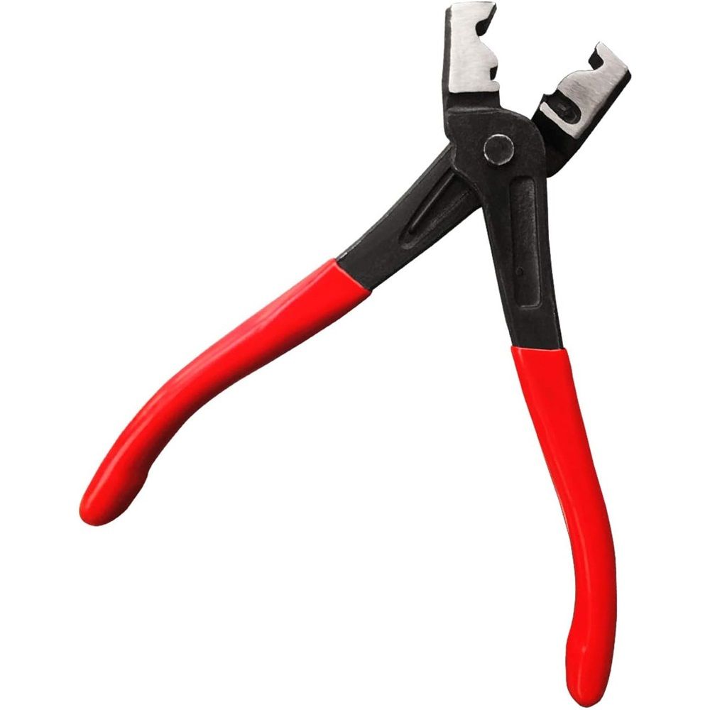 2pcs Automotive Hose Clamp Tool Welding Pliers for Efficient Hose Removal Purpose Water Clamp Pliers for Auto Repair and Maintenance（red）