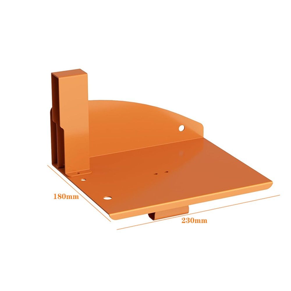 Chainsaw Holder, Chainsaw Wall Mount ,Heavy Duty Chainsaw Rack Garage Storage Holder Chain Saw Display, Orange