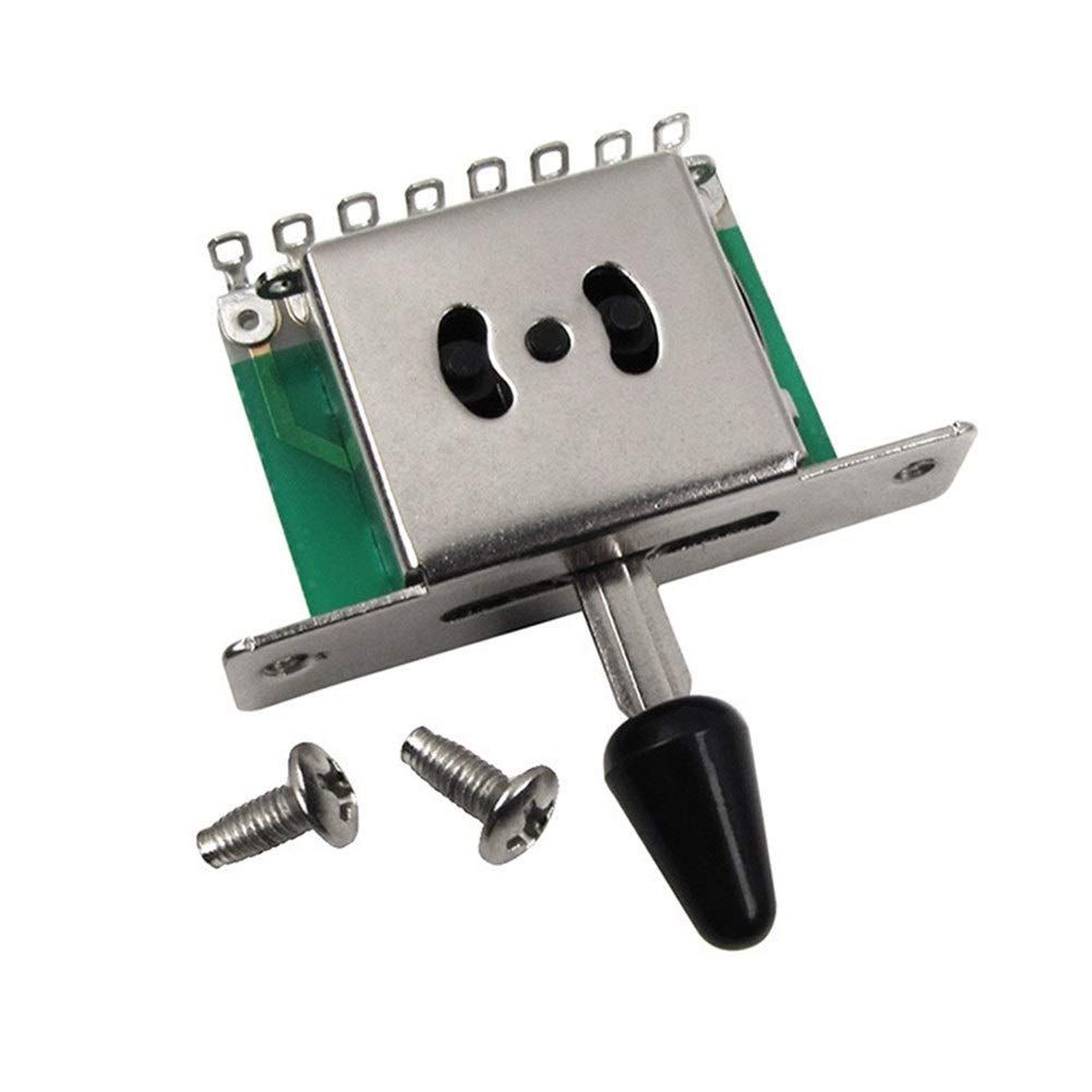 3 pack 5-Way Guitar Blade Switch Pickup Selector for Import  Style Electric Guitar, for Accessories Parts (Color: Green)