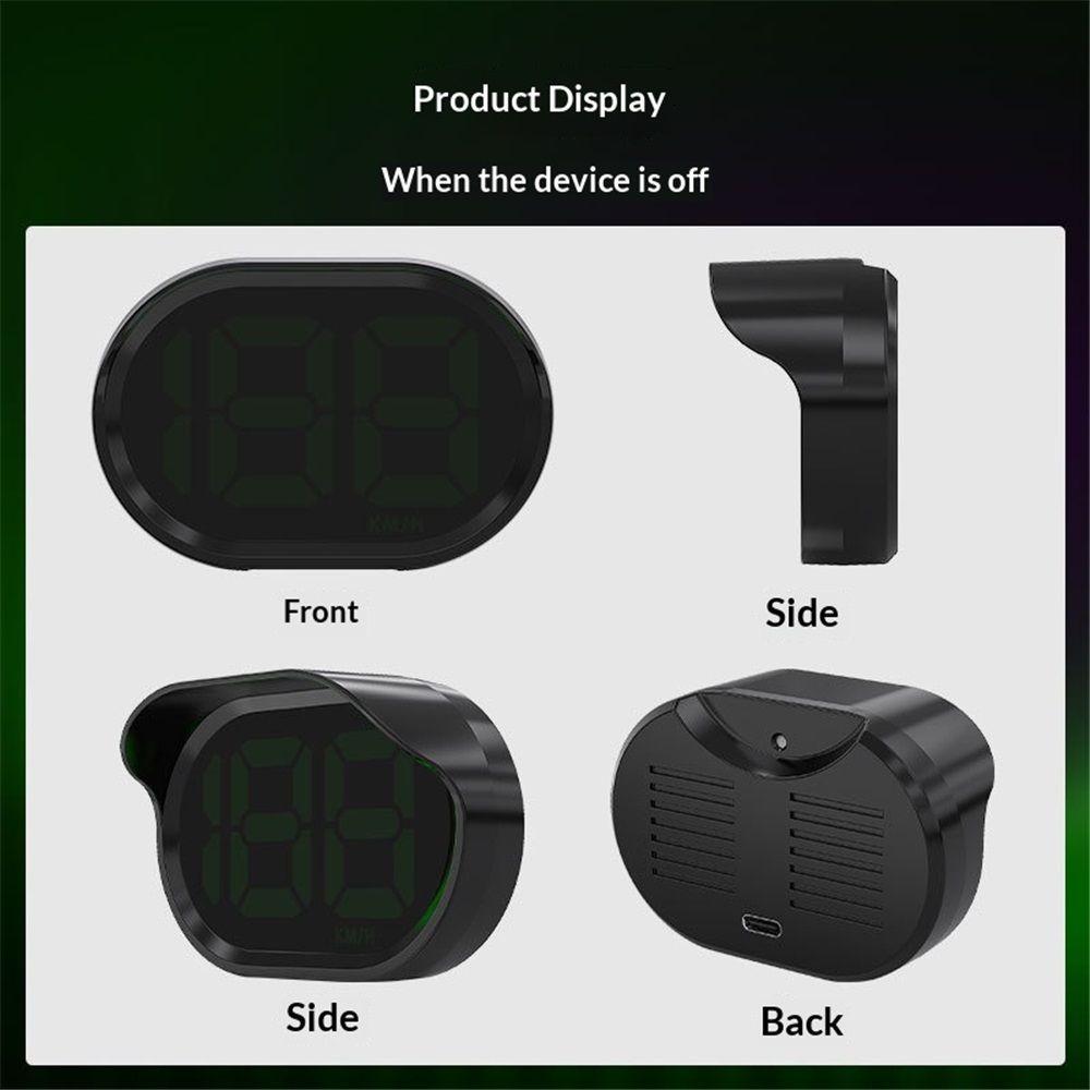 GPS Digital Speedometer for Car KM, USB Connect Plug and Play for Car Truck Motor SUV All Vehicles, Automatic Brightness Adjustment,Large Font Display